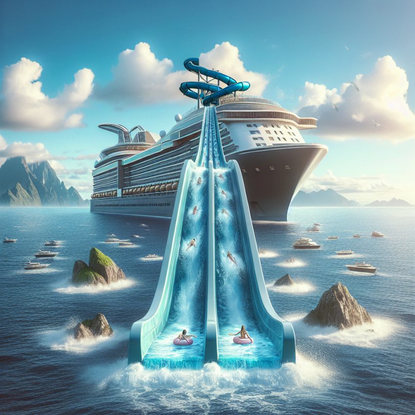 Cruise Ship Water Slide: O Futuro das Aventuras em Alto-Mar em 2025