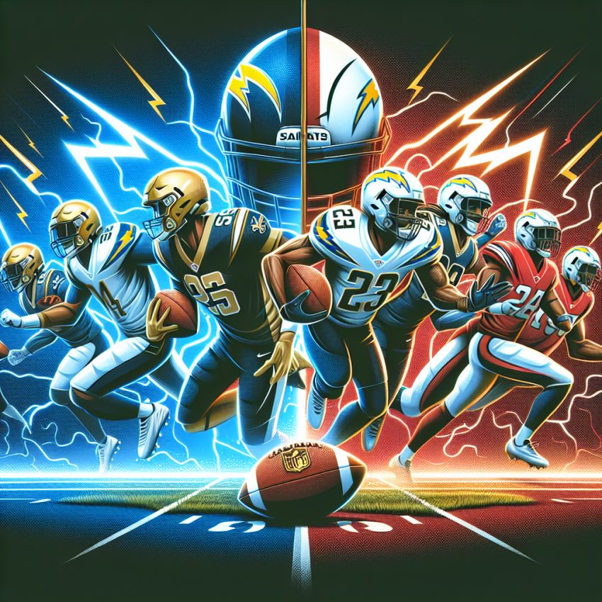 Saints vs Chargers: O Grande Embate dos Gigantes em 2024